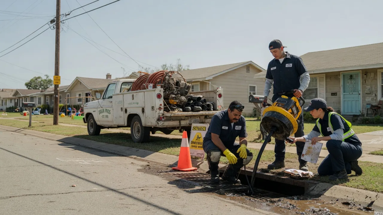 Drain Cleaning in Mooringsport, LA near me